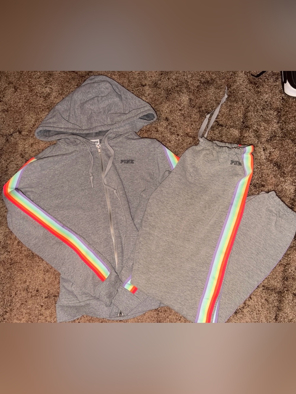PINK Victoria's Secret Pride Sweatsuit Set